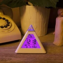 Piramide Della Sveglia Dell'orologio Digitale Con 7 Colori Che Cambiano LED -Offerta economica OSRAM || Paulmann || ATMOSPHERA 96498068 3