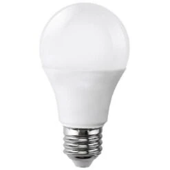 Trade Shop - Lampadina Led 12w E27 Sfera Luce Fredda 6500k Calda 3000k Naturale 4000k A6003 -bianco Caldo -