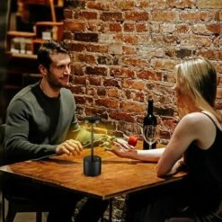 Lampada Da Tavolo Portatile Senza Fili, Alimentata A Batteria, 2 Livelli Di Luminosità Calda, Dimmerabile, Per Camera Da Letto, Soggiorno, Buffet, Ristorante, Interni Ed Esterni (nero) -Offerta economica OSRAM || Paulmann || ATMOSPHERA 96818848 3