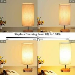 Confezione Da 2 Lampade Da Comodino Touch Control, 3 Temperature Colore E Luminosità Continua, Porte Di Ricarica USB, Lampadine Per Lampade Da Comodino2 Per Soggiorno Camera Da Letto Bambini Ufficio G -Offerta economica OSRAM || Paulmann || ATMOSPHERA 97243309 4