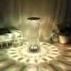 Lampada Da Tavolo In Cristallo - Lampada Da Tavolo LED A 16 Colori Diamond - Luce D'atmosfera Ricaricabile - Touch Control E Telecomando -Offerta economica OSRAM || Paulmann || ATMOSPHERA 97870928 1