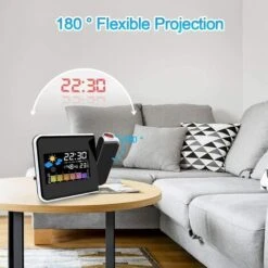 Sveglia A Proiezione Sveglia A Proiezione A Soffitto Sveglia Digitale Sveglia A Proiezione Sveglia Digitale A LED Con LCD Stazione Dell'ora Temperatura E Data Ricarica USB 12 Ore E 24 Ore Camera Da Le -Offerta economica OSRAM || Paulmann || ATMOSPHERA 97875766 3