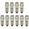 Lampadine LED E10 9V Bianco Freddo 5 SMD 0.5W (Bianco Freddo 9V) Confezione Da 12 Versailles 1 Lampadine LED E10 9V Bianco Freddo 5 SMD 0.5W (Bianco Freddo 9V) Confezione Da 12 Versailles -Offerta economica OSRAM || Paulmann || ATMOSPHERA 98118904 1