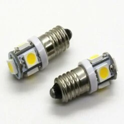 Lampadine LED E10 9V Bianco Freddo 5 SMD 0.5W (Bianco Freddo 9V) Confezione Da 12 Versailles -Offerta economica OSRAM || Paulmann || ATMOSPHERA 98118904 3