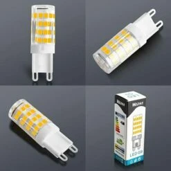 Lampadina LED G9, 3W Alogena Equivalente 30W 52 Lampade LED SMD 2835, Luce Bianca Calda 3000K, 300LM, Non Dimmerabile, 220-240VAC, Confezione Da 6 -Offerta economica OSRAM || Paulmann || ATMOSPHERA 98144650 5